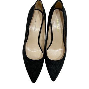 Nine West NWMARGOT Gray Pointed Toe High Heel Pumps Women 6.5 NINE-GRAY-6.5